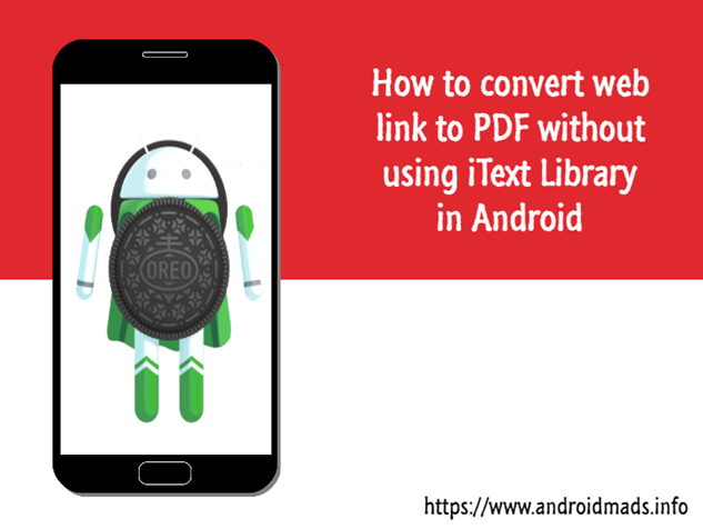 نحوه تبدیل لینک وب به PDF بدون استفاده از کتابخانه iText در اندروید